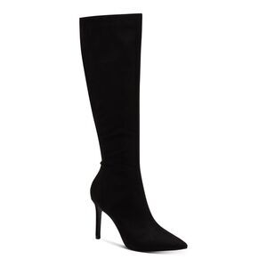 INC Womens Black Cushioned Rajel Pointy Toe Stiletto Zip-Up Dress Boots 10 M